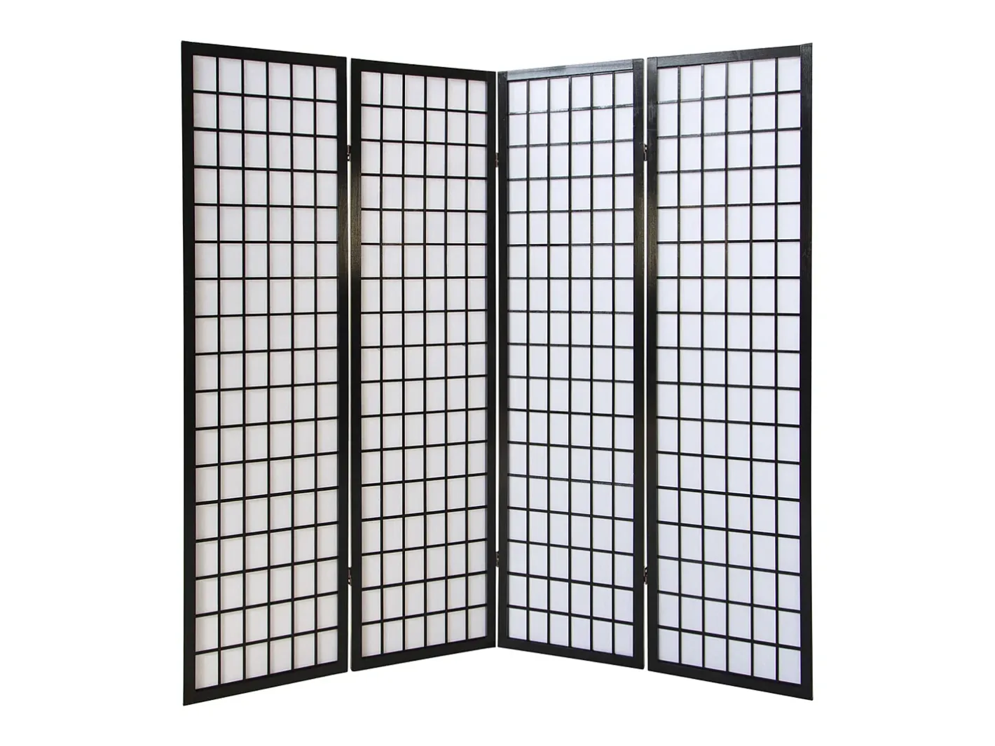 Discount Separador de ambiente 175x176x2.2 cm Shoji Negro