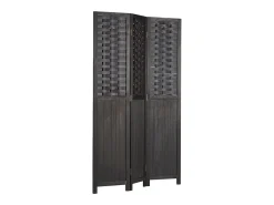 Biombo-Separador de ambiente 120x2.2x170 cm Negro