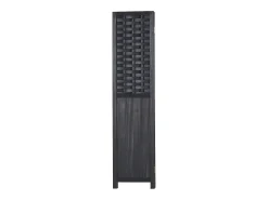Biombo-Separador de ambiente 120x2.2x170 cm Negro