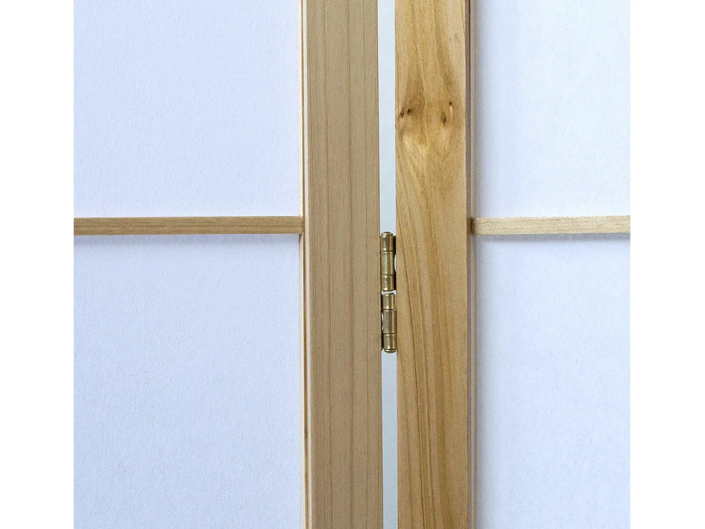 Separador de ambiente 220x2x175 cm blanco natural Verde