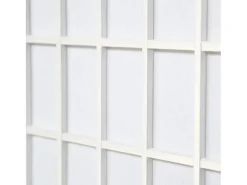 Biombo-Separador de ambiente 175x220x2.2 cm Shoji Blanco