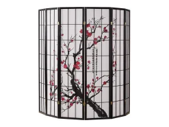 Discount Separador de ambiente 179x264x2 cm Shoji Negro