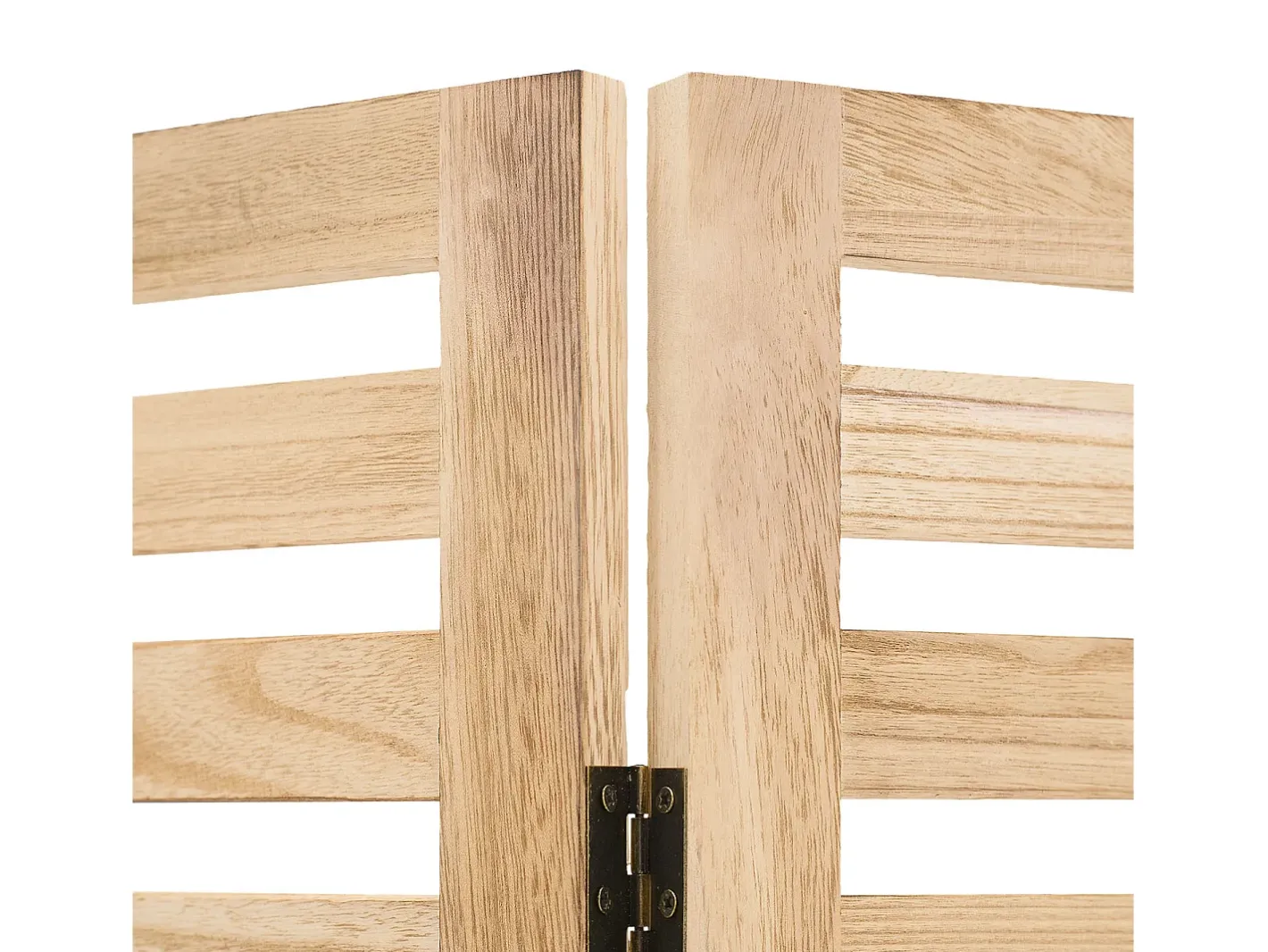 Biombo-Separador de ambiente 170x120x2.0 cm Natural Marru00f3n