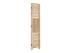 Biombo-Separador de ambiente 170x120x2.0 cm Natural Marru00f3n