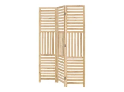 Biombo-Separador de ambiente 170x120x2.0 cm Natural Marru00f3n