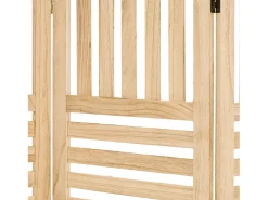 Biombo-Separador de ambiente 170x120x2.0 cm Natural Marru00f3n