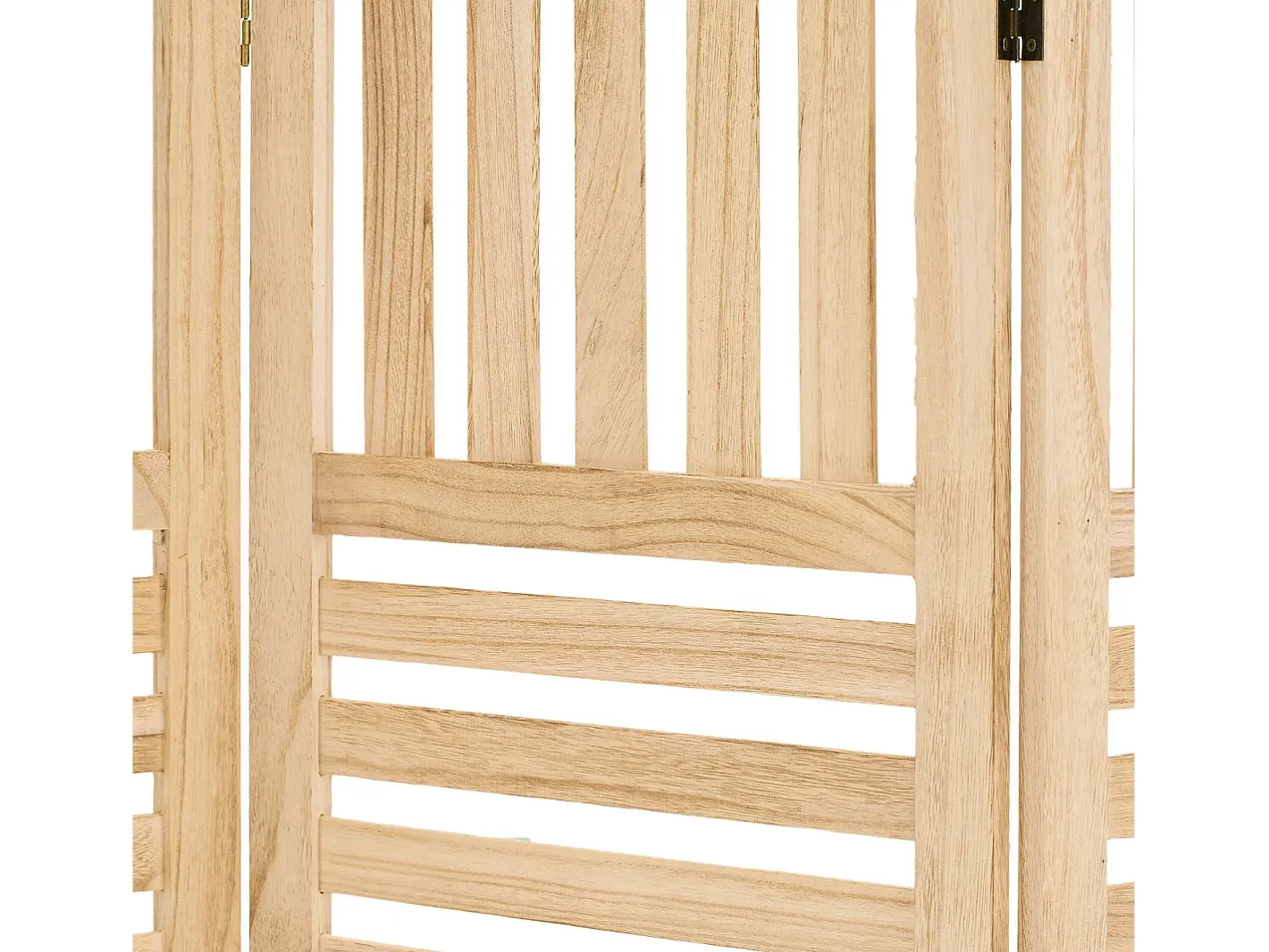 Biombo-Separador de ambiente 170x120x2.0 cm Natural Marru00f3n
