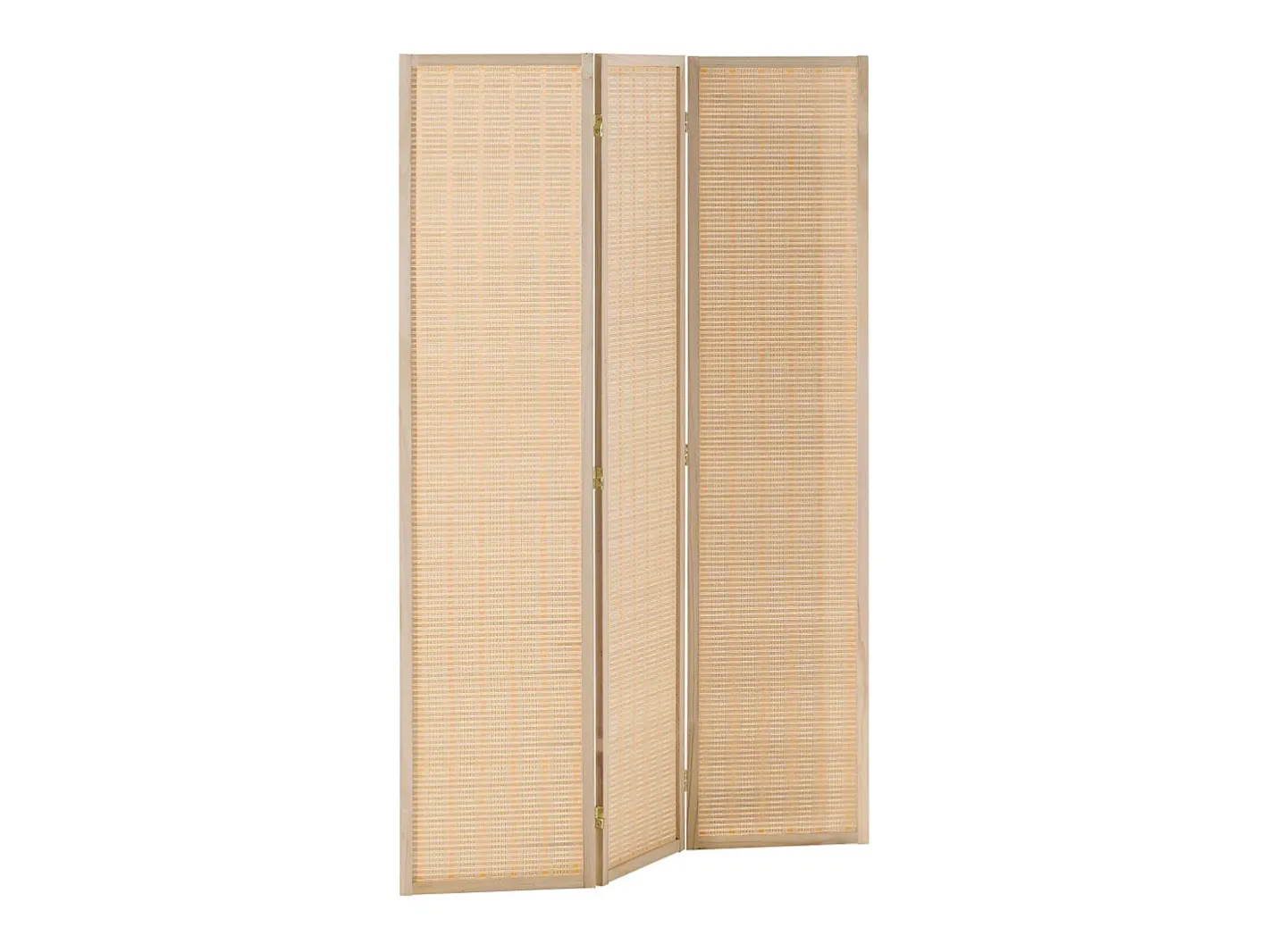 Separador de ambiente 120x170x2 cm Madera natural Beige Discount