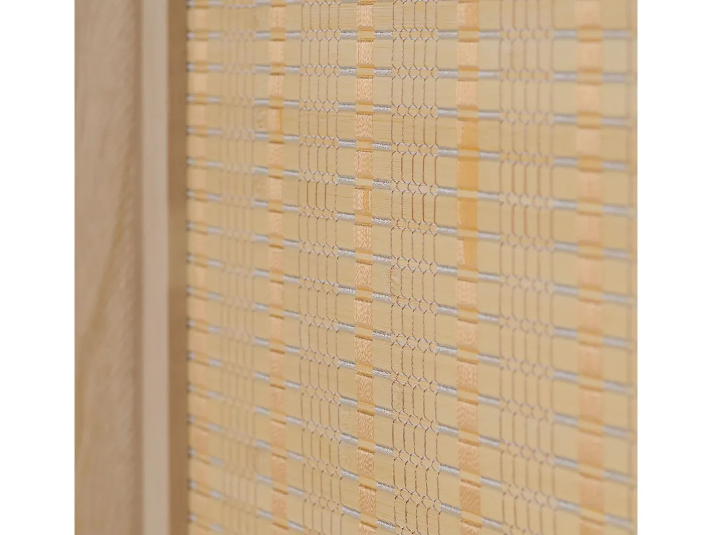 Separador de ambiente 120x170x2 cm Madera natural Beige Discount