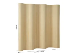 Hot Separador de ambiente 200x250x0,3 cm natural claro Beige