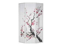 Separador de ambientes 179 cm Blanco Rojo / Blanco Discount
