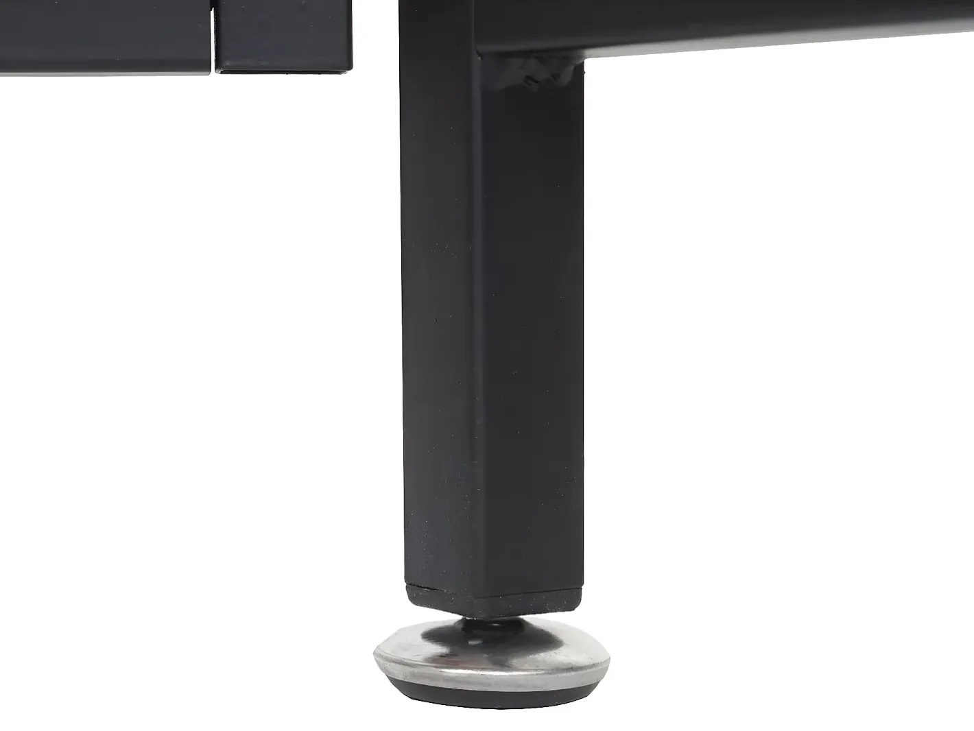 MCW Separador de ambientes con jardinera -L32, marco negro, color natural Negro / Color natural claro Outlet