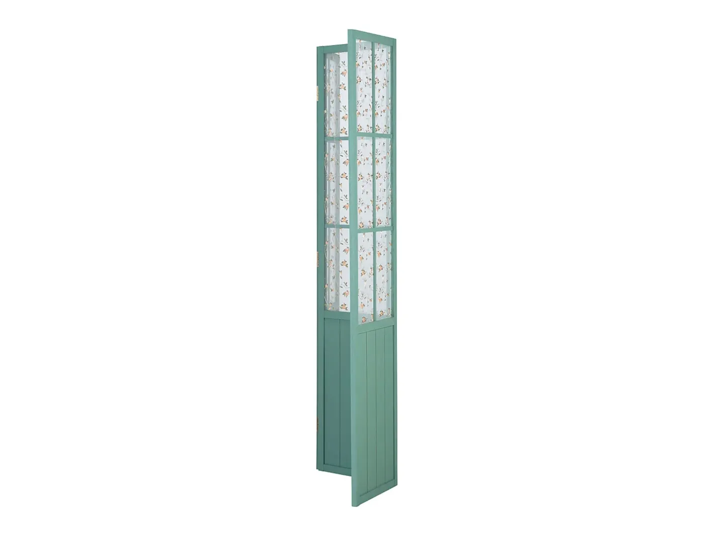 Separador de ambientes 170x120x2 cm Turquesa Estilo campestre Azul turquesa / Blanco New