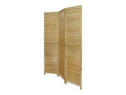 Biombo-Separador de ambientes 120x2x170 cm marrón Marru00f3n
