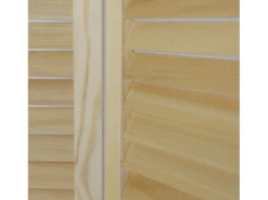 Biombo-Separador de ambientes 120x2x170 cm marrón Marru00f3n