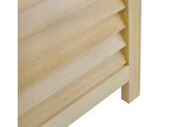 Biombo-Separador de ambientes 120x2x170 cm marrón Marru00f3n