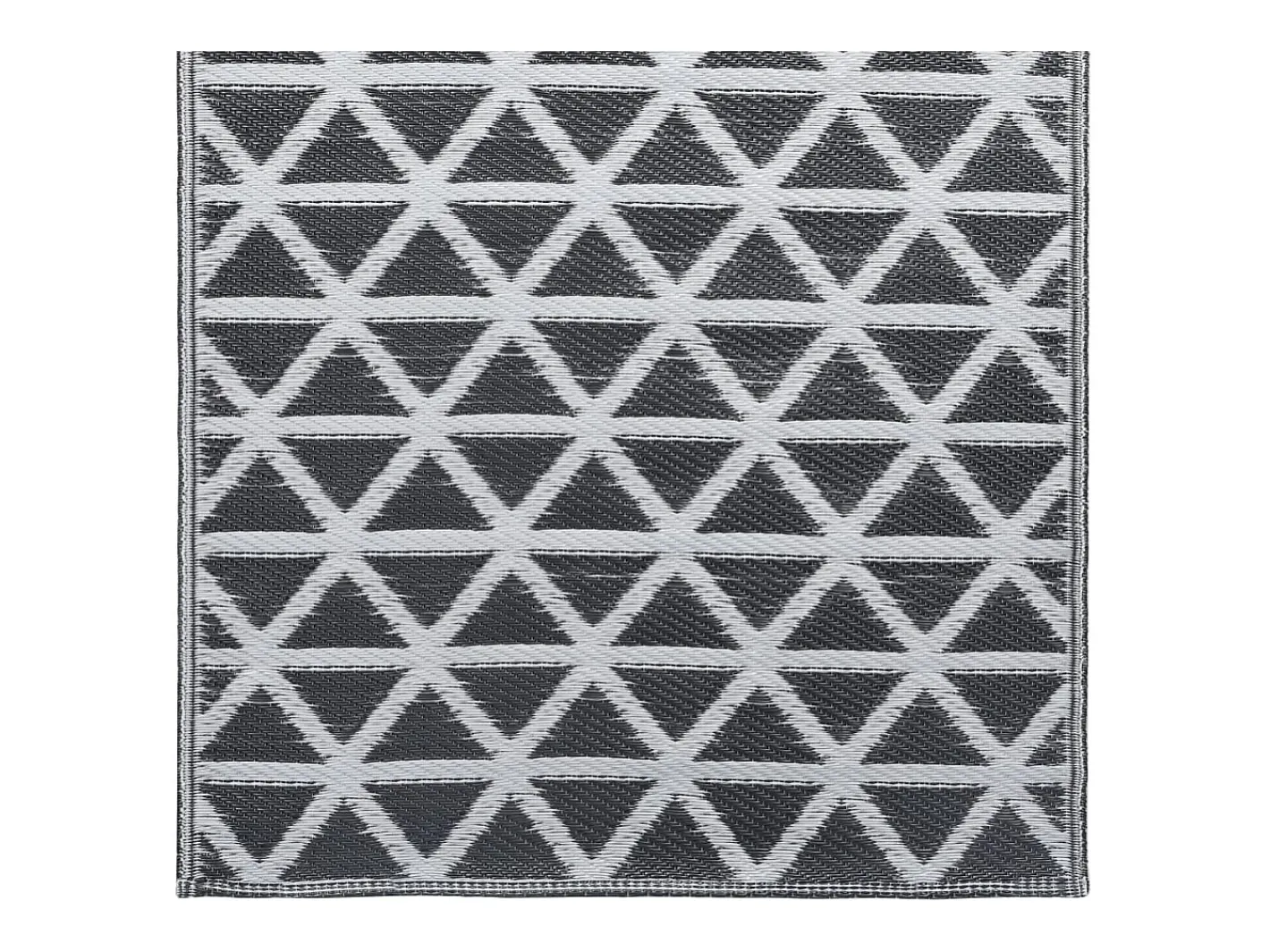 Garden Furniture Alfombra De Exterior-Seran Alfombra de exterior ARAKIL negra 190x290 cm PP Negro
