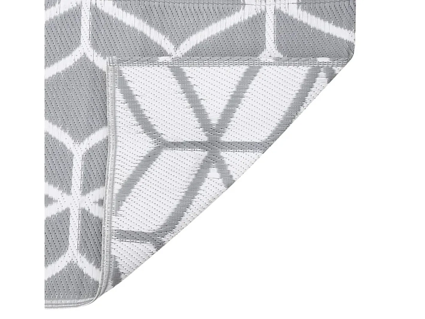 Outlet Garden Furniture Seran Alfombra de exterior ARAKIL 80x250 cm PP Gris