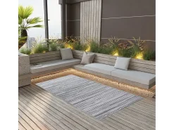 New Garden Furniture Seran Alfombra exterior ARAKIL PP 160x230 cm Gris
