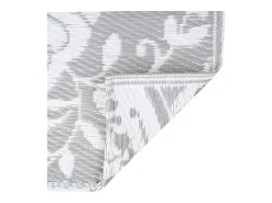 Online Garden Furniture Seran Alfombra exterior ARAKIL PP claro 160x230 cm Gris
