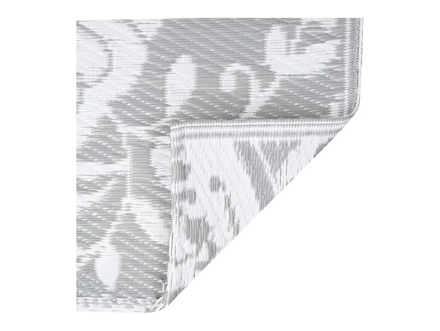 Online Garden Furniture Seran Alfombra exterior ARAKIL PP claro 160x230 cm Gris