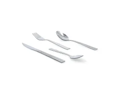 Outlet Set de 24 cubiertos Itaka Quid acero inox Plateado