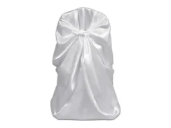 Ropa De Casa-Set de 6 Fundas blancas para sillas, banquetes y bodas ES466947 Blanco
