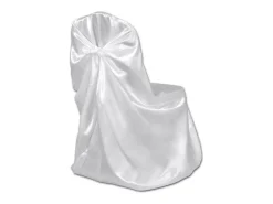 Ropa De Casa-Set de 6 Fundas blancas para sillas, banquetes y bodas ES466947 Blanco