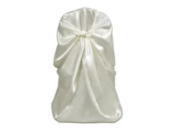 Ropa De Casa-Set de 6 Fundas de color para sillas, banquetes y bodas ES235534 Crema