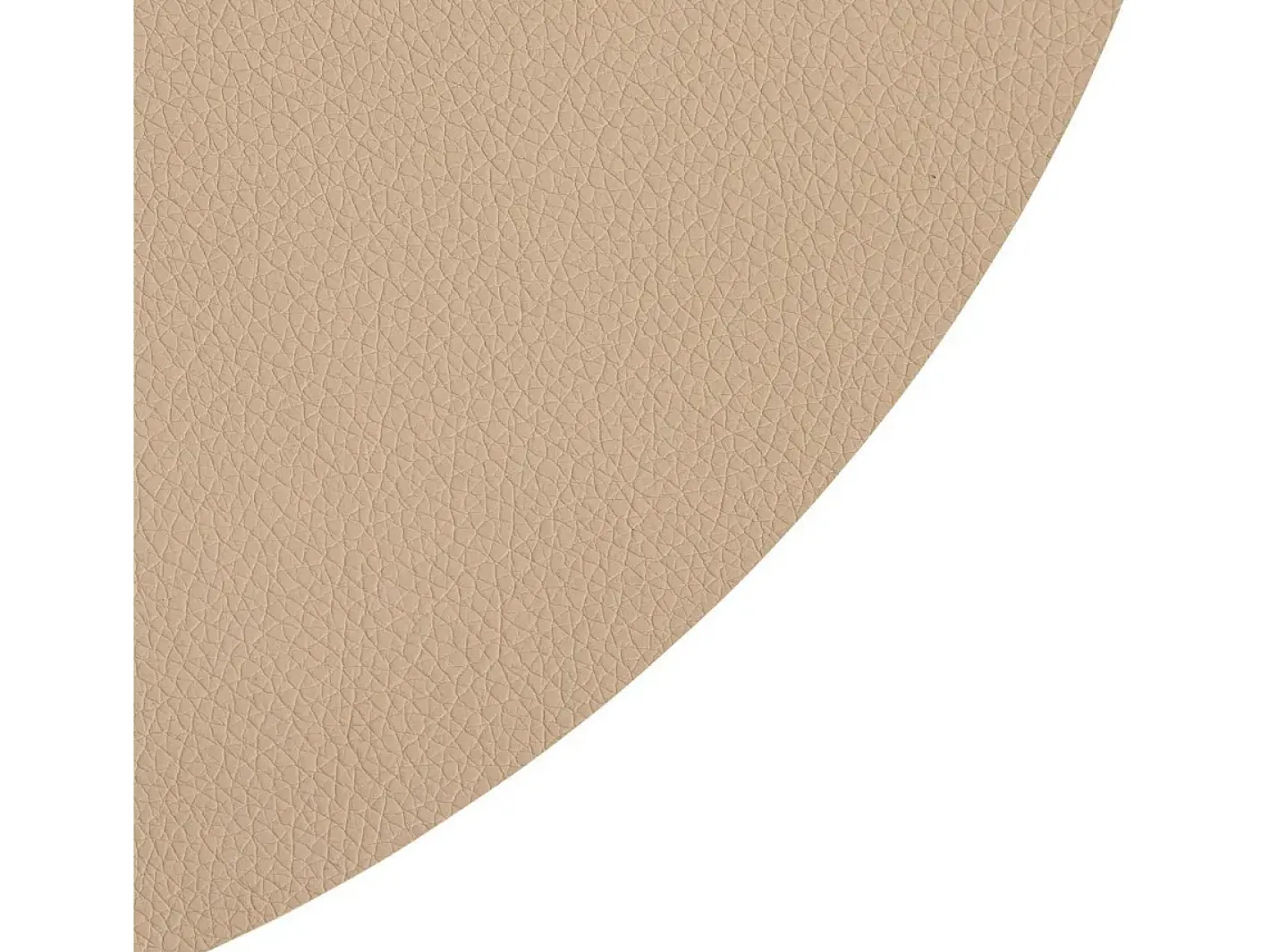 Secret de Gourmet Set de mesa redondo liso Beige Hot
