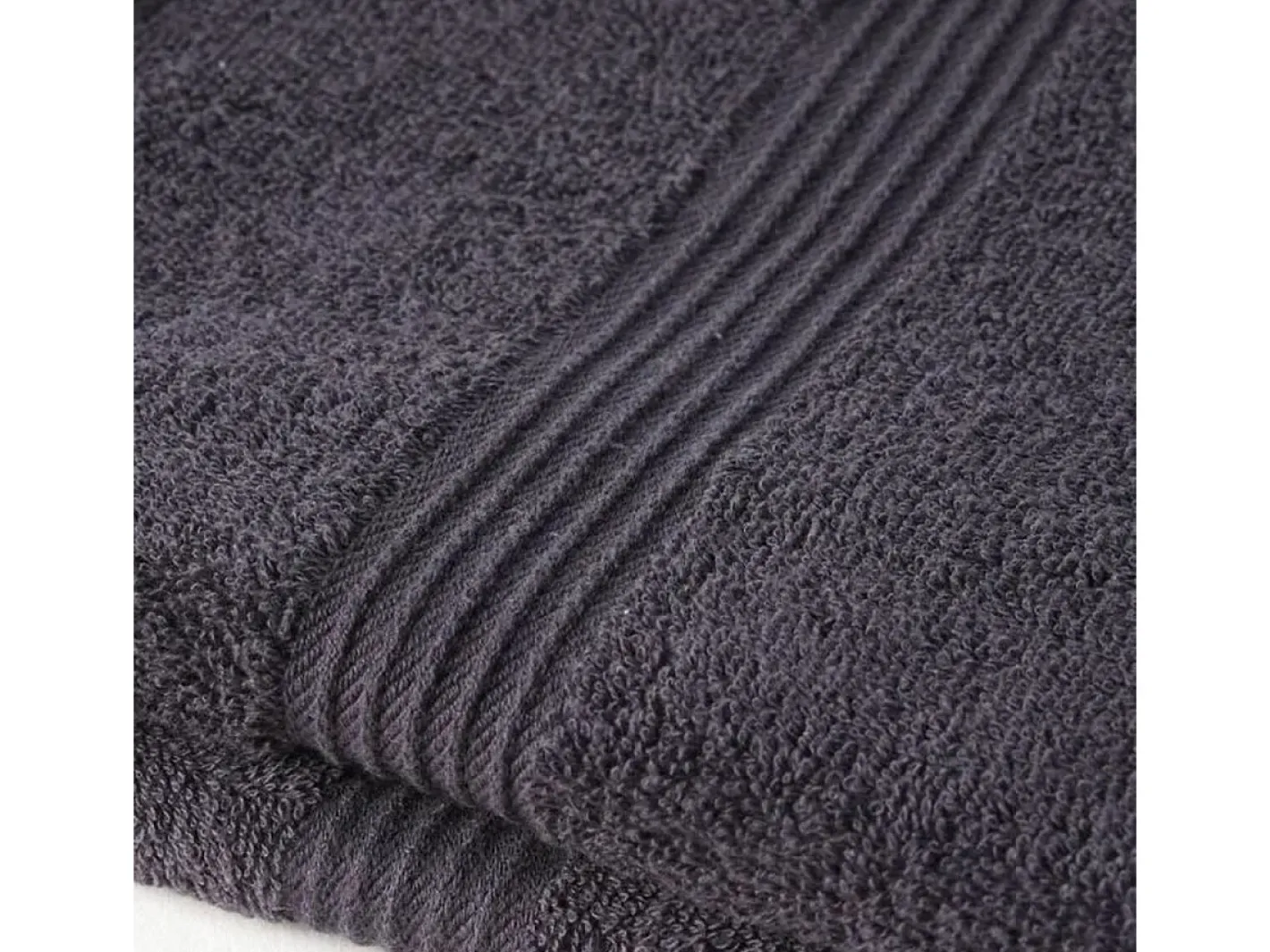 Clearance Today Set de Toallas Essential charcoal 50 x 90 cm (2 Unidades) Gris antracita