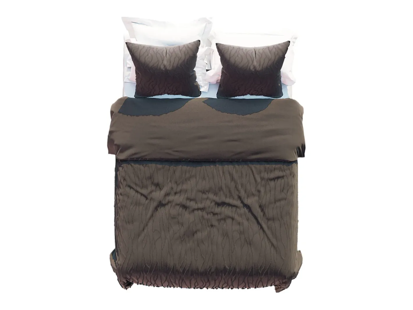 Soleil d'ocre Ropa De Cama-Set funda nórdica 240x220 cm TUFT antracita, por Gris antracita