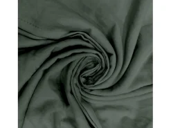Hot Soleil d'ocre Set funda nórdica de microfibra lavada 140x200 cm BOHEME verde , por Intemporel Caqui