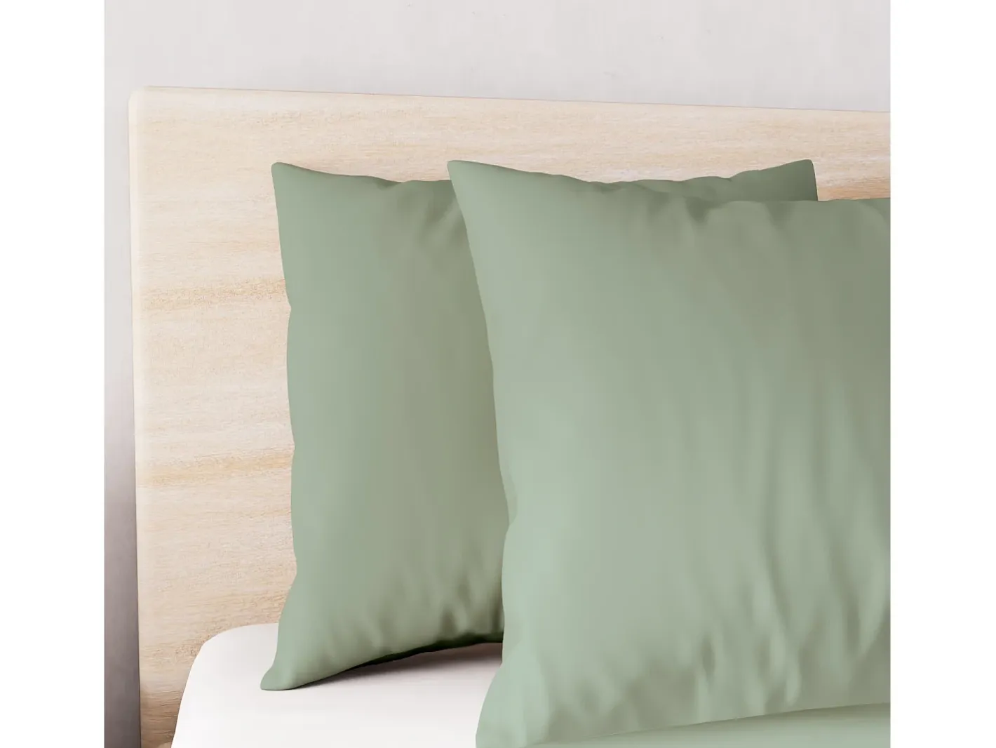 Soleil d'ocre Set funda nórdica de microfibra lavada 260x240 cm BOHEME , por Intemporel Verde Hot