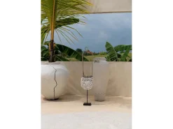 Bazar Bizar Estatua-Shell Purse En Soporte - Blanco Multicolor