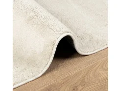 Discount Garden Furniture Sinto Alfombra de pelo corto OVIEDO 120x120 cm Beige