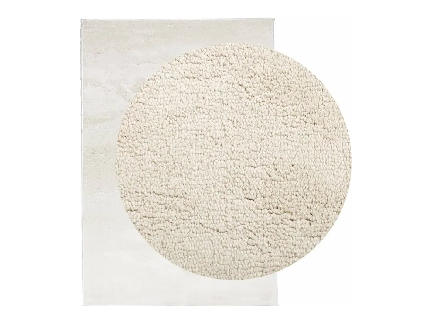 Garden Furniture Sinto Alfombra de pelo corto OVIEDO 140x200 cm Beige