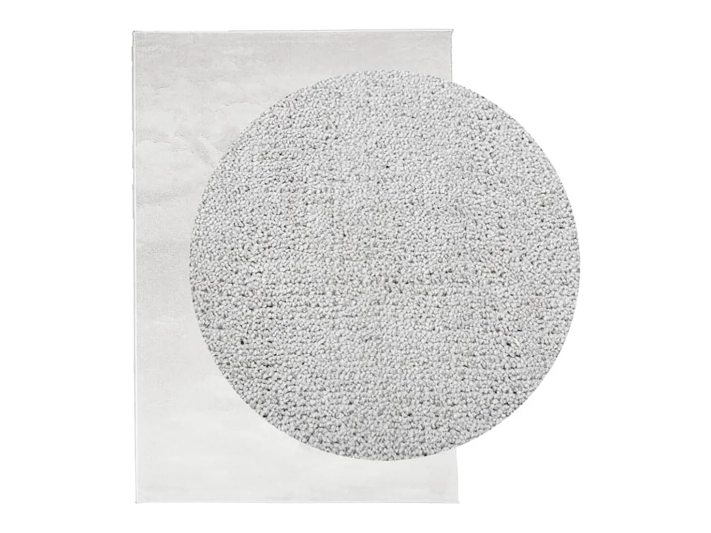 Garden Furniture Alfombra De Salón-Sinto Alfombra de pelo corto OVIEDO 140x200 cm Gris
