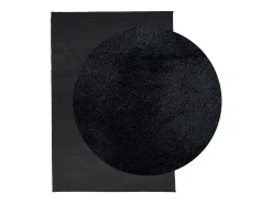 New Garden Furniture Sinto Alfombra de pelo corto OVIEDO 140x200 cm Negro