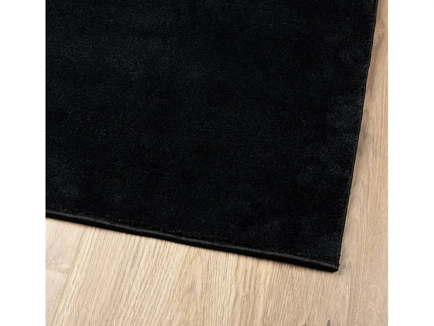 New Garden Furniture Sinto Alfombra de pelo corto OVIEDO 140x200 cm Negro