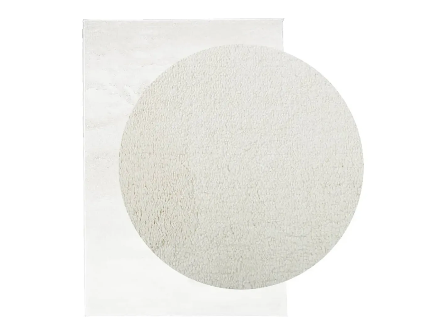 Hot Garden Furniture Sinto Alfombra de pelo corto OVIEDO 140x200 cm Crema