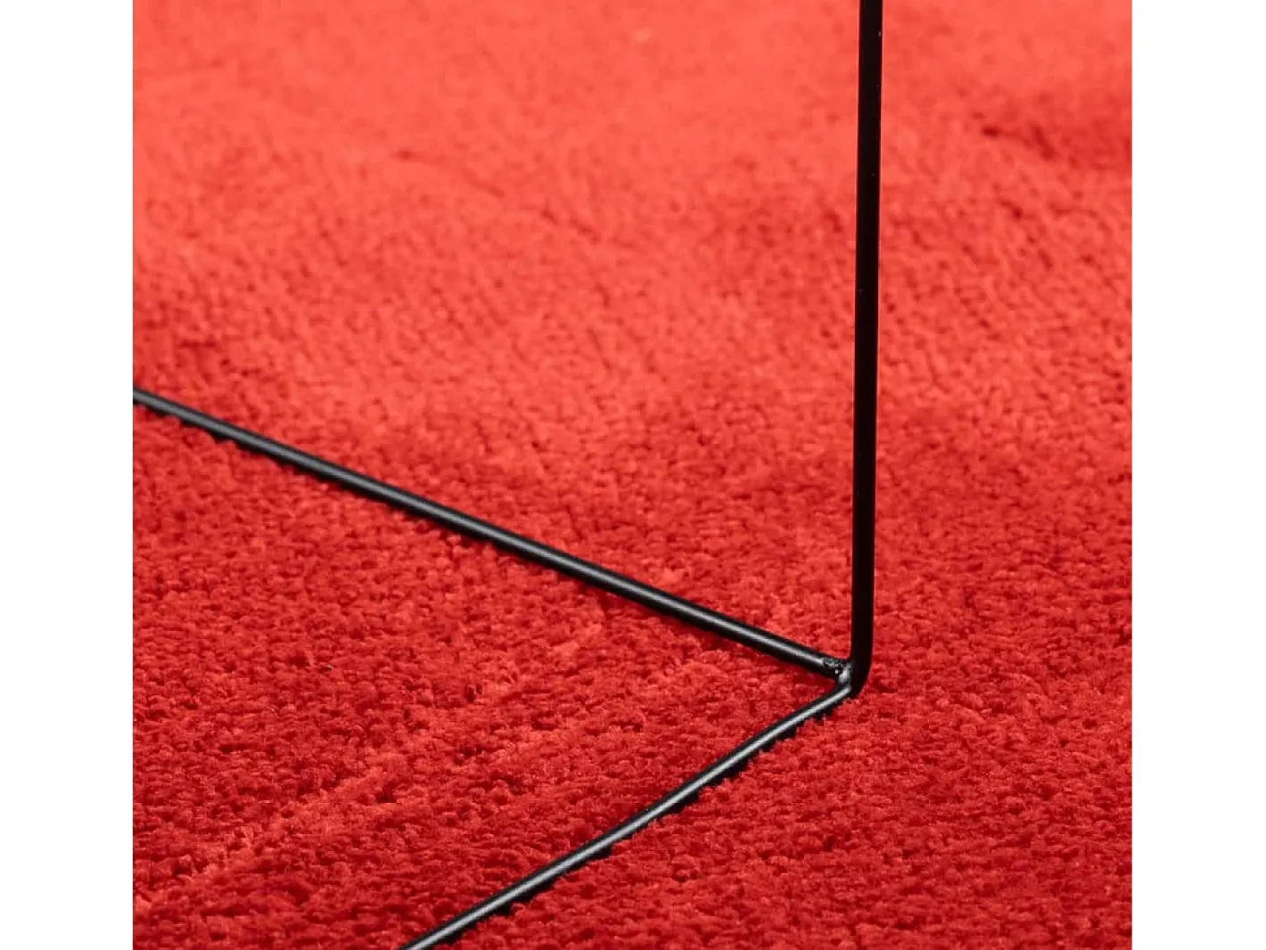 Garden Furniture Sinto Alfombra de pelo corto OVIEDO 160x230 cm Rojo