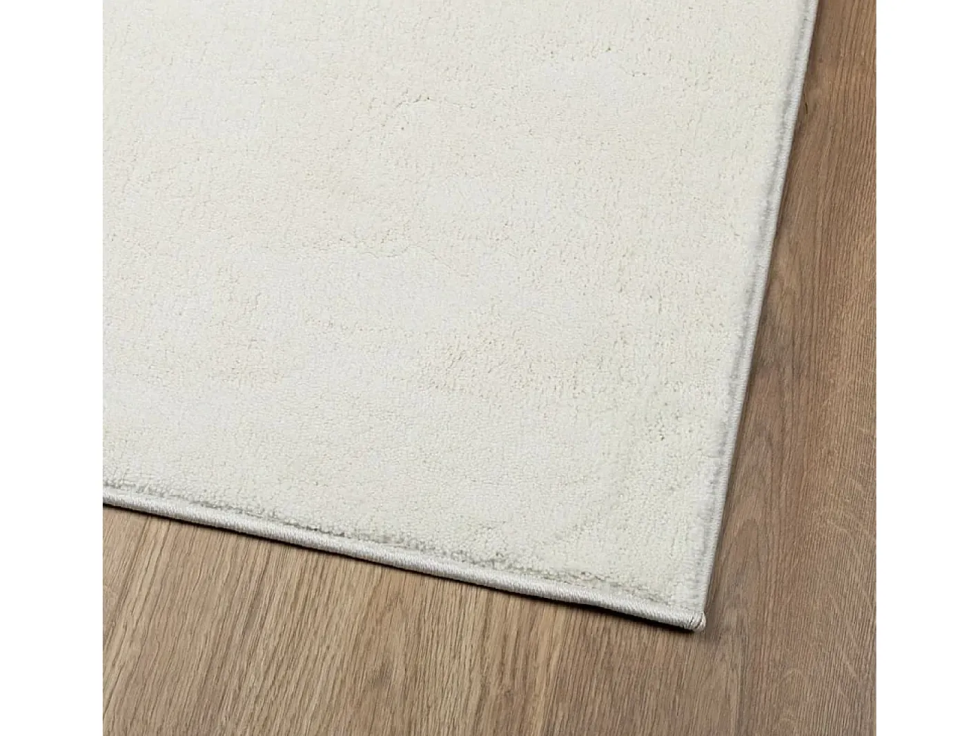 Best Garden Furniture Sinto Alfombra de pelo corto OVIEDO 120x120 cm Crema