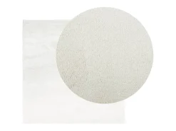 Best Garden Furniture Sinto Alfombra de pelo corto OVIEDO 120x120 cm Crema