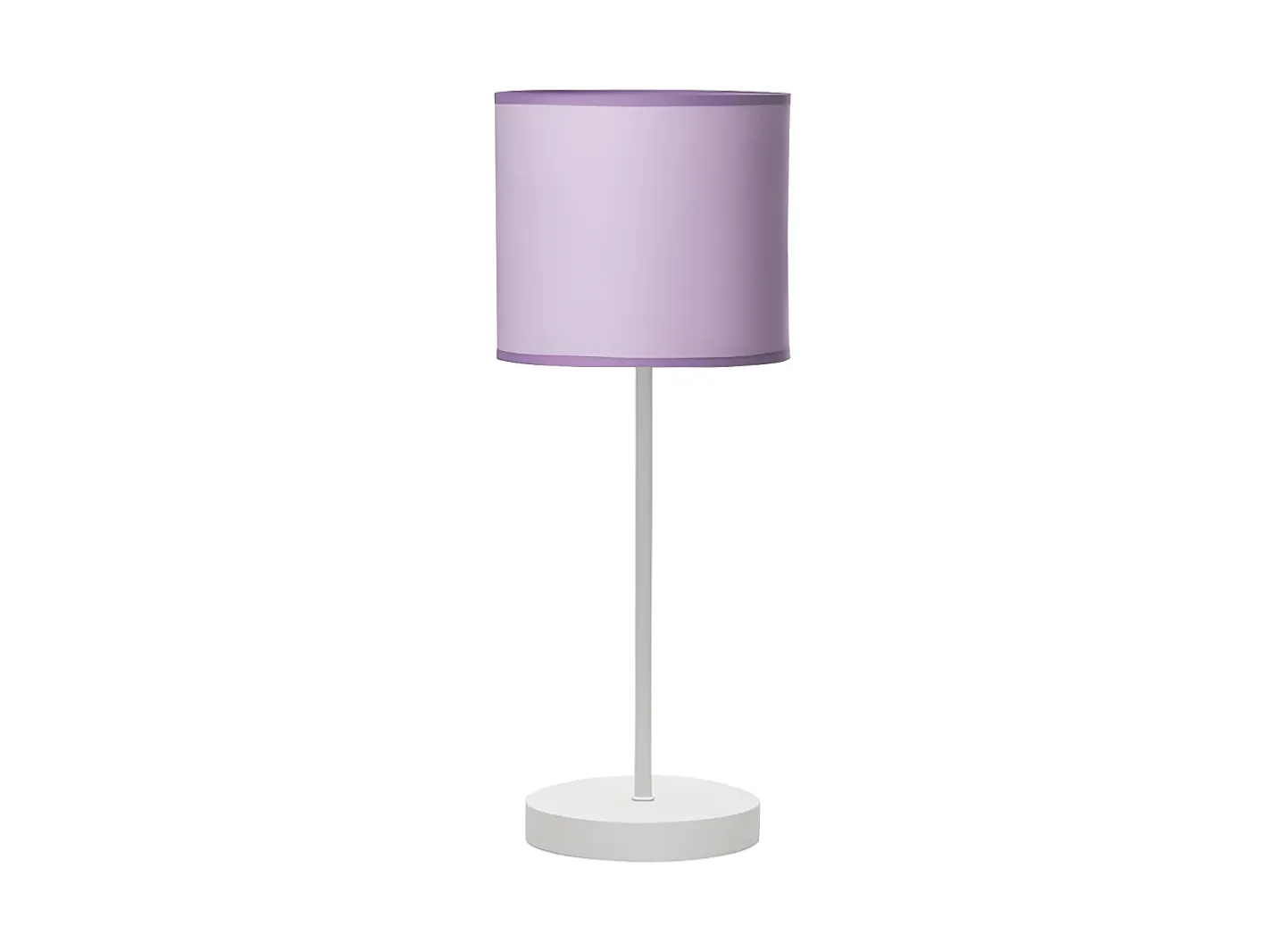 Online AKUNADECOR Sobremesa Lila Y Metal Modelo Ibor 1luz Blanco