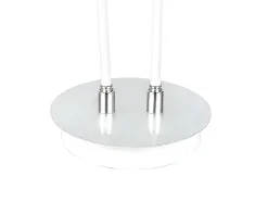 AKUNADECOR Lámpara De Mesa-Sobremesa Blanca Ciudad Del Cabo Led 2 Luces Blanco