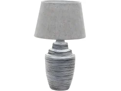 Clearance AKUNADECOR Sobremesa Con Pantalla Modelo Tui 1 Luz Gris