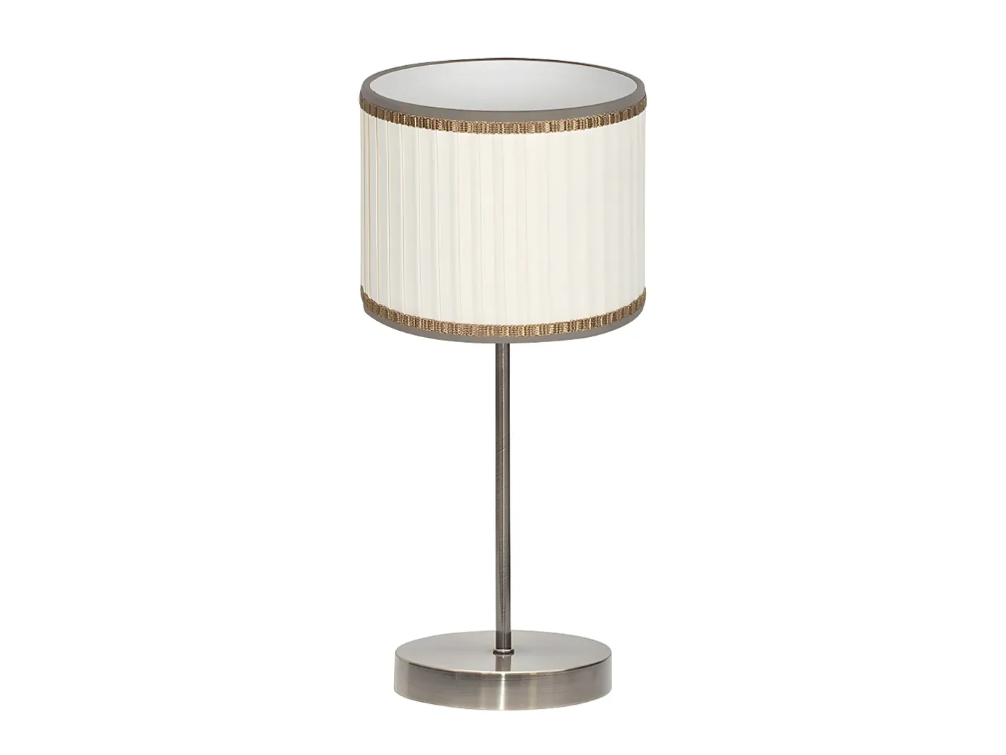 AKUNADECOR Sobremesa Con Pantalla Modelo Soprano Cuero/beis Beige Hot