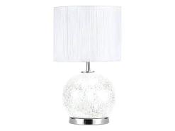 AKUNADECOR Sobremesa Con Pantalla Y Base Con Led Secoya Cromo Plateado Discount