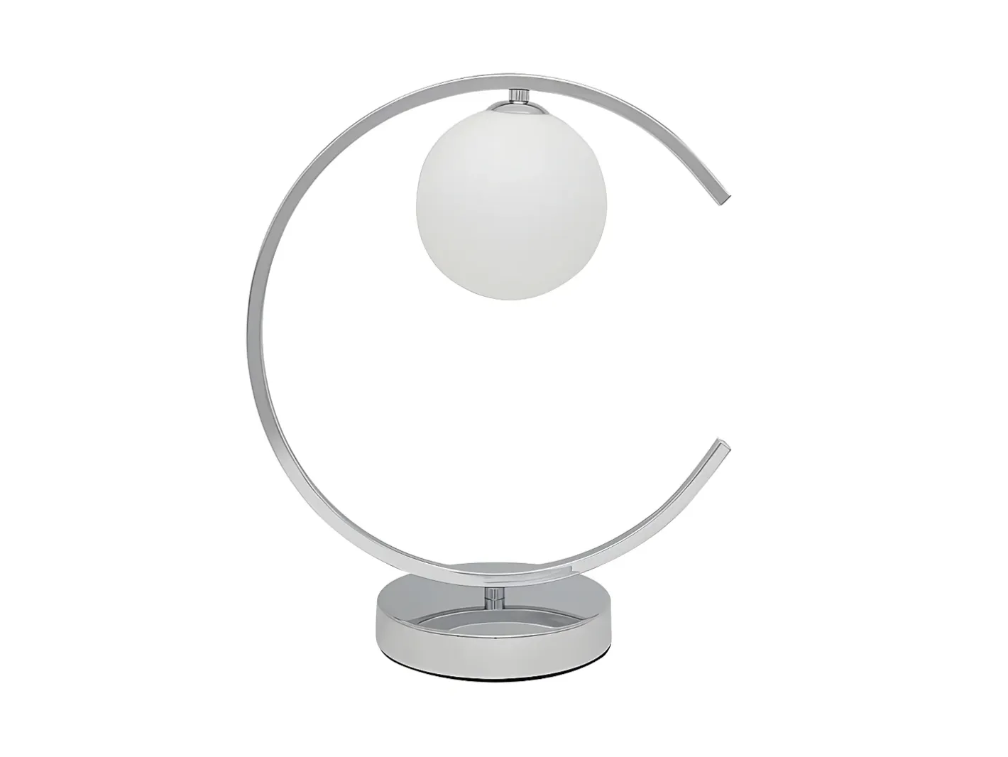 AKUNADECOR Lámpara De Mesa-Sobremesa Conil 1luz X G9 Color Cromo Plateado